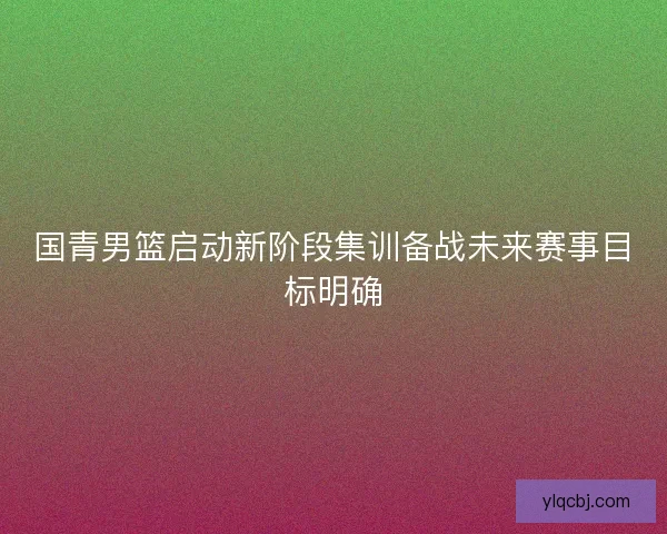 国青男篮启动新阶段集训备战未来赛事目标明确